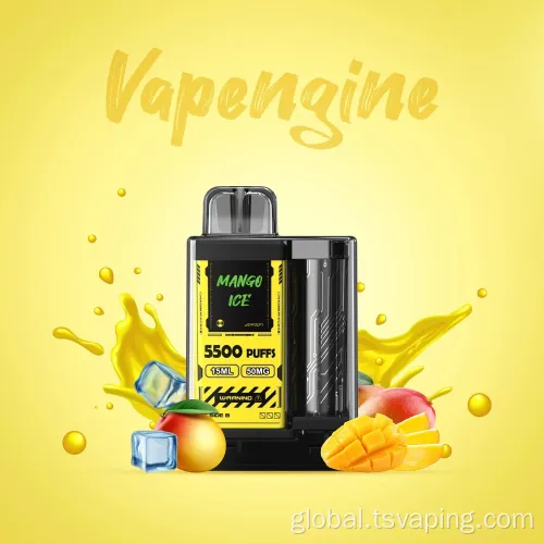 Smok Mesh Coil Wholesale Vape Juice 5500 Puffs Big Capacity ECig Supplier